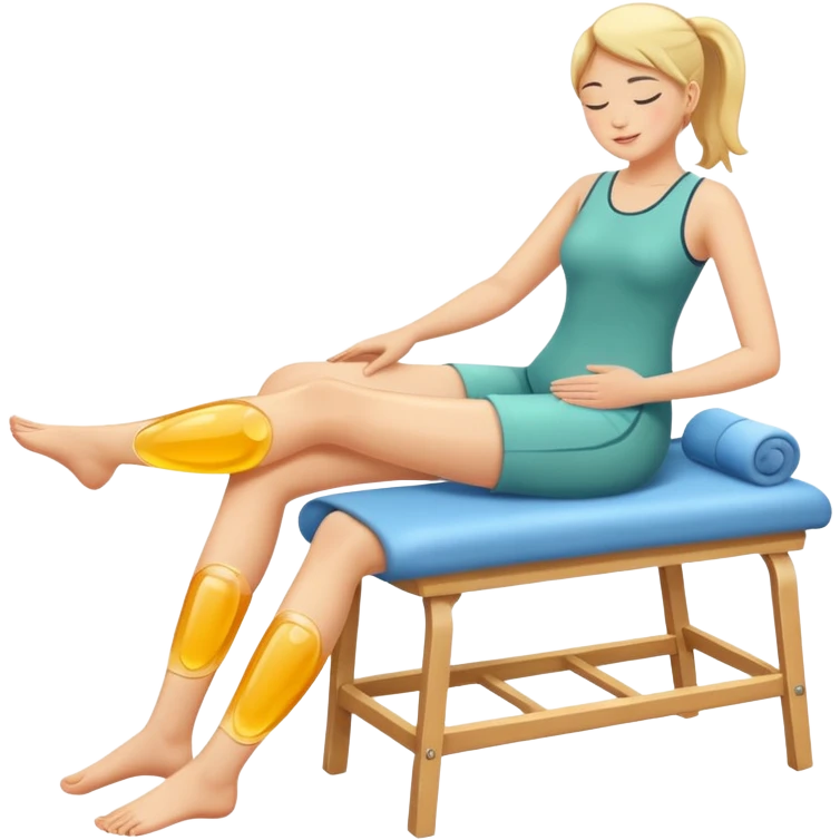 Leg massage  emoji