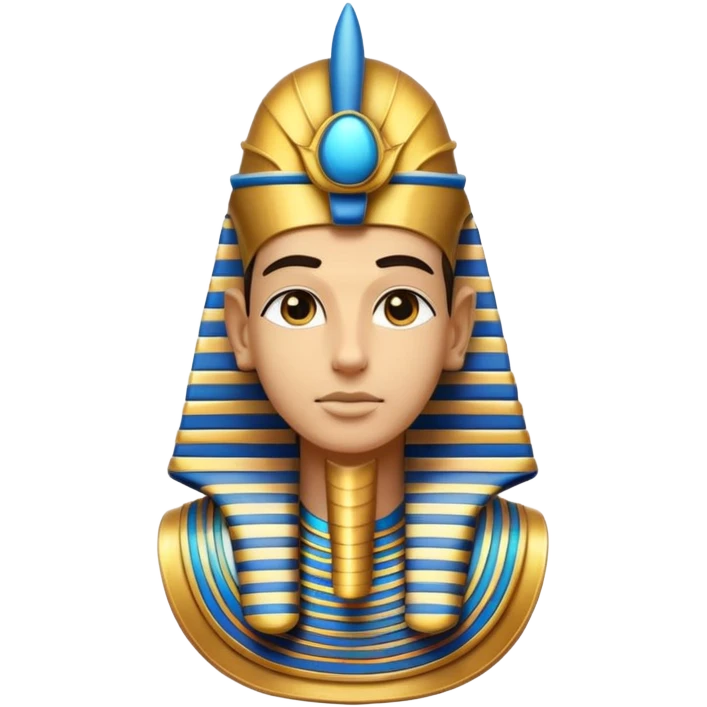 backview pharaon hat round emoji