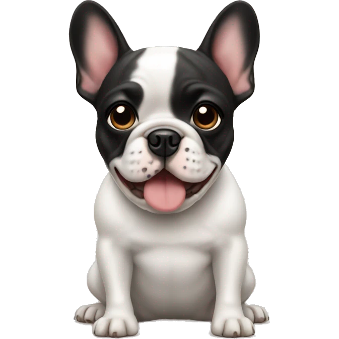 Frenchie buldog emoji