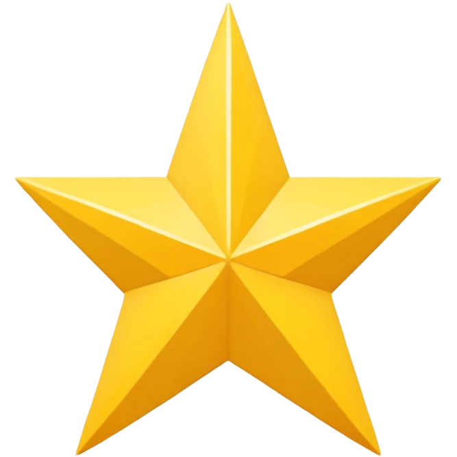 can you give me different designs of a star for primary emoji