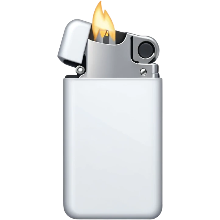 white lighter emoji