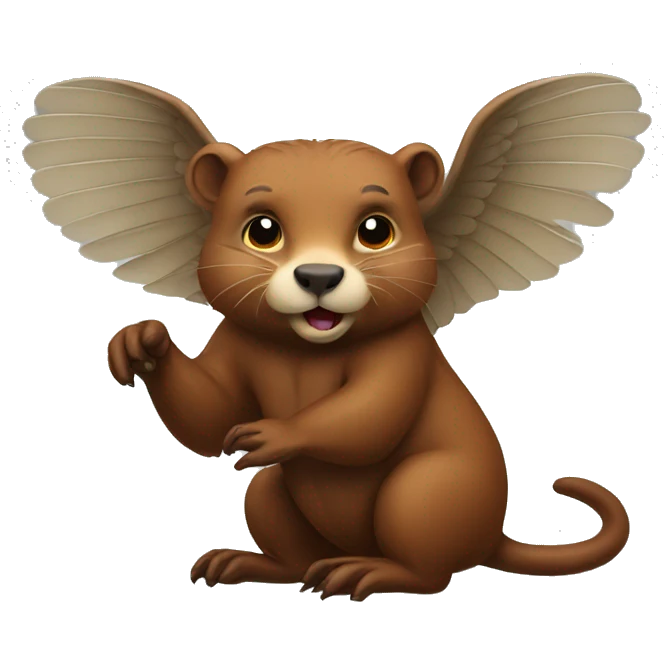 Winged Beaver emoji