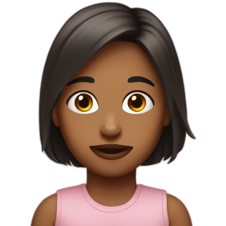Jim's daughter emoji