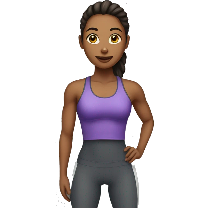 gym girl emoji