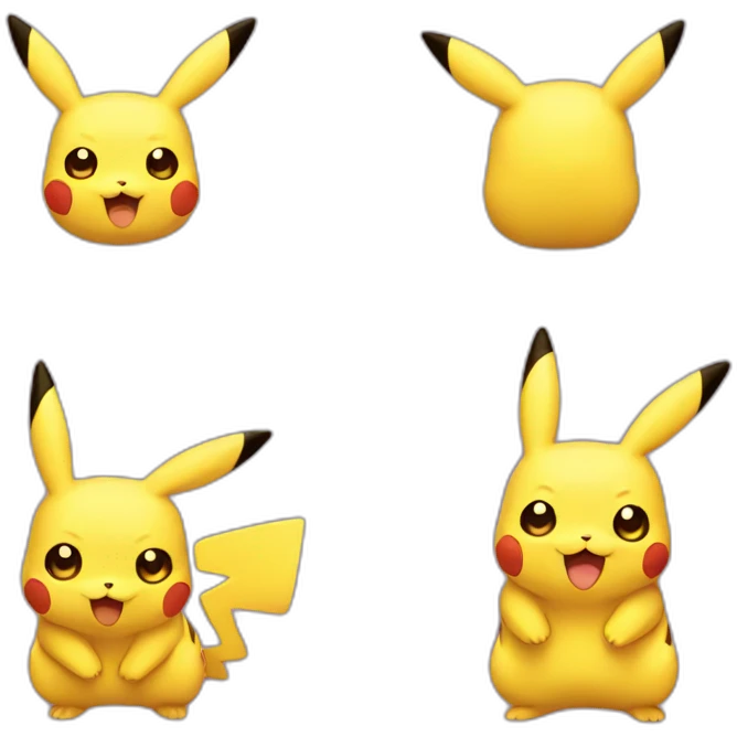 Pikachu emoji