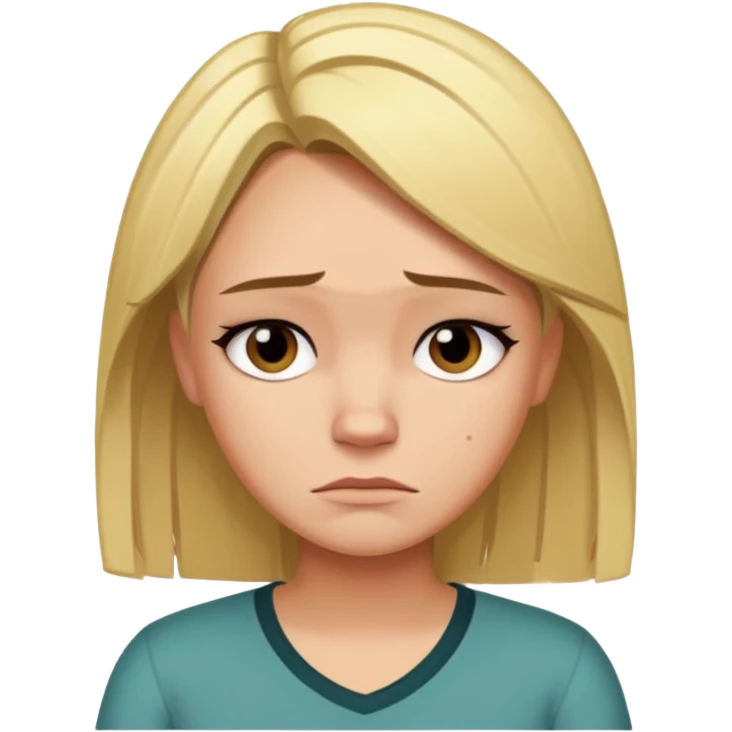 sad Lindsay from Total Drama emoji