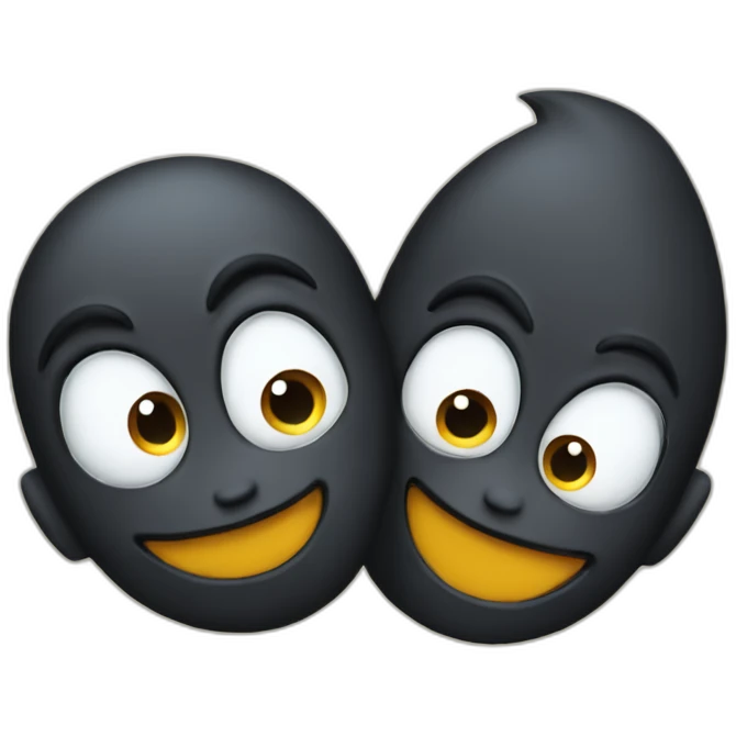 cute heckle and jeckle emoji