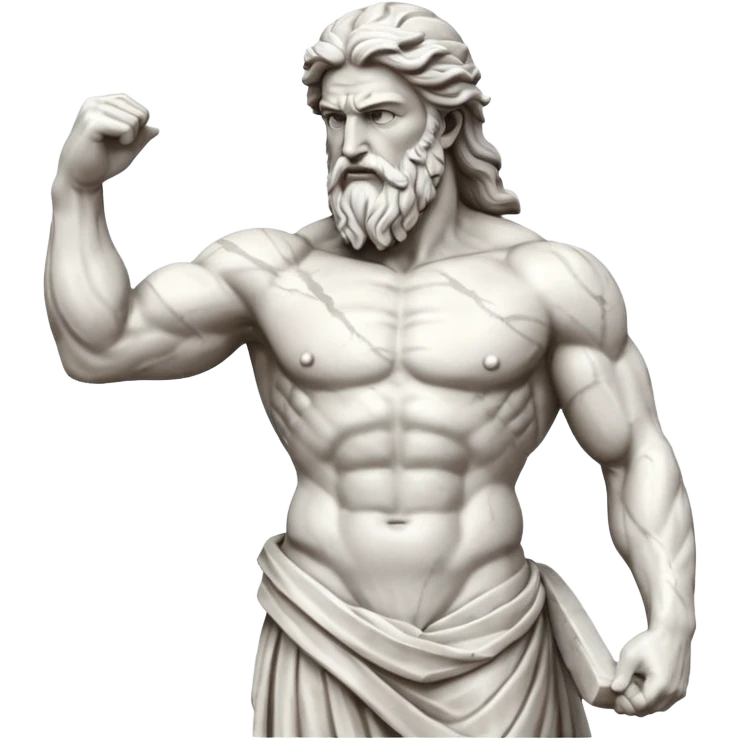 Zeus Statue emoji