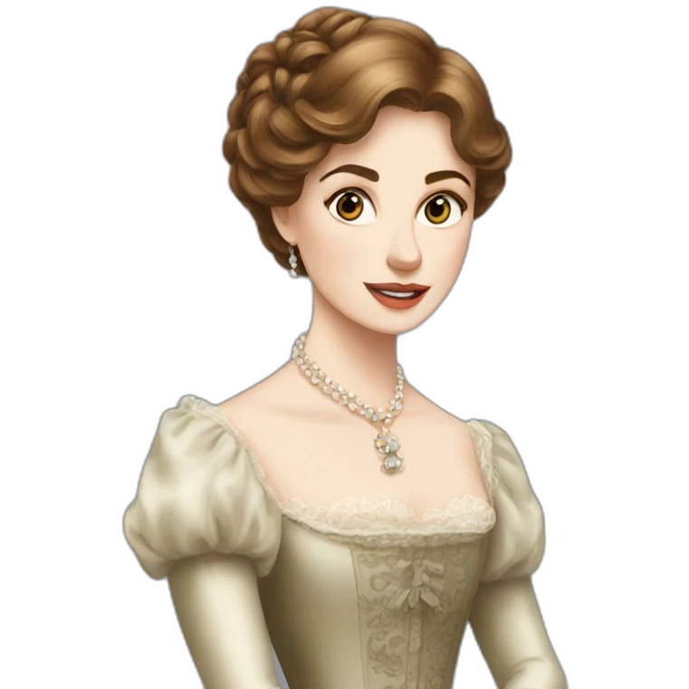 Anna Karenina with iphone emoji