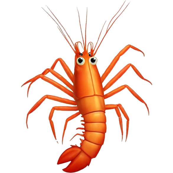spot prawn emoji
