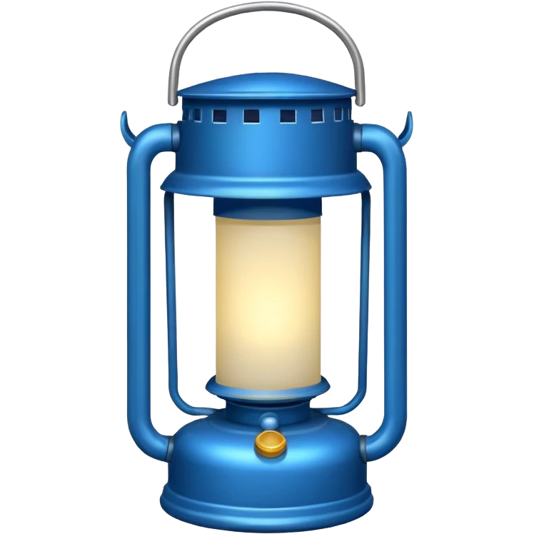 Blue colour ka lalten emoji