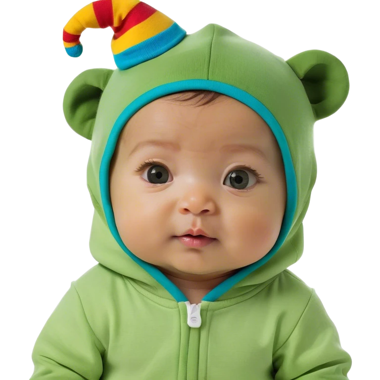 Cute baby  emoji
