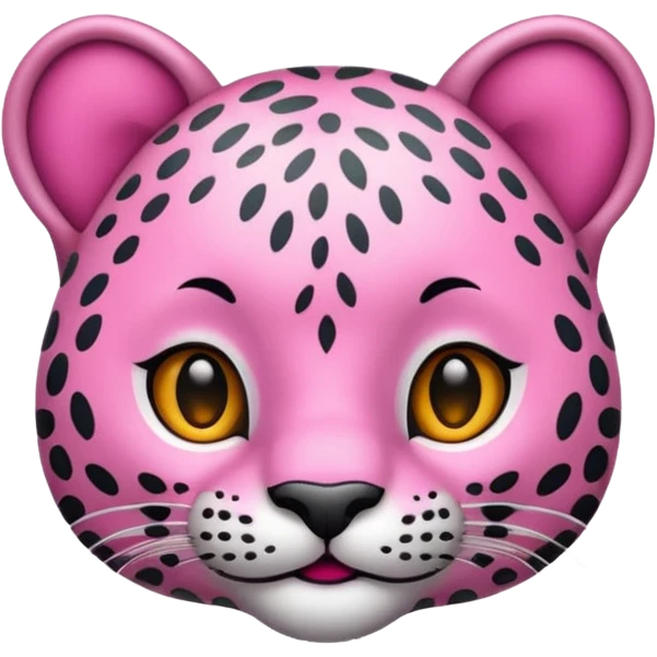 Emoji leopardo rosa emoji