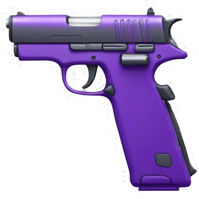 purple pistol with extender emoji