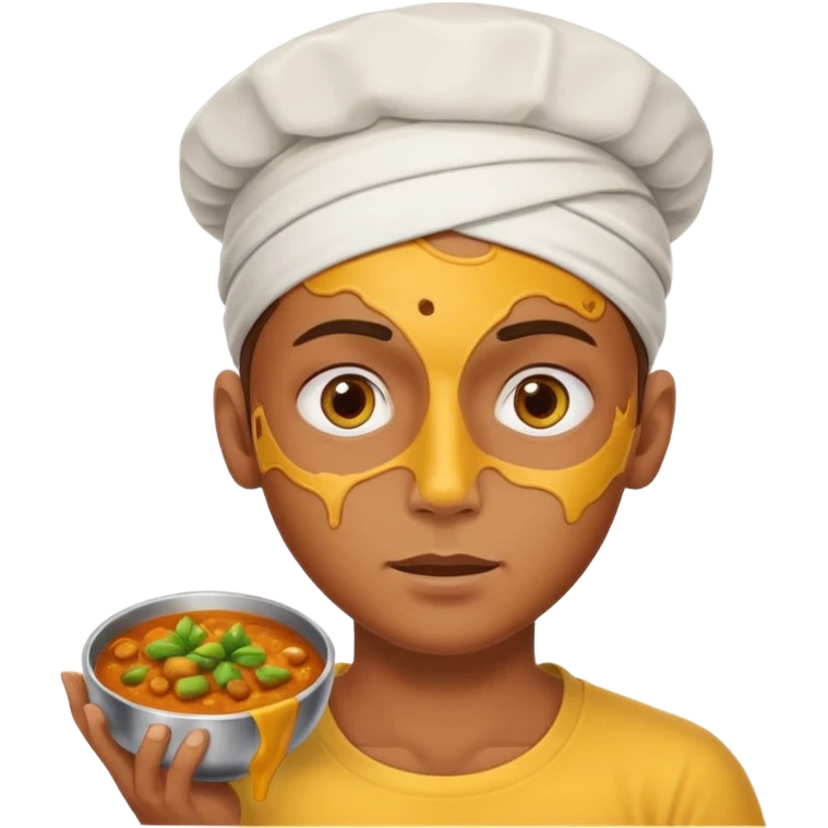 Curry head emoji