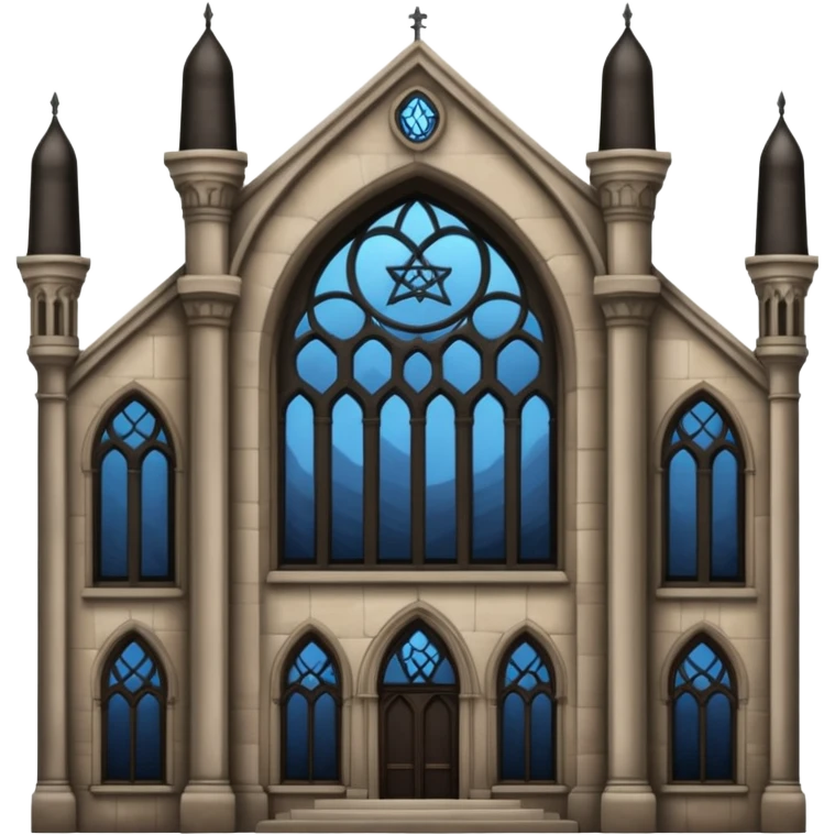 jewish synagogue dark aesthetic gothic architecture emoji