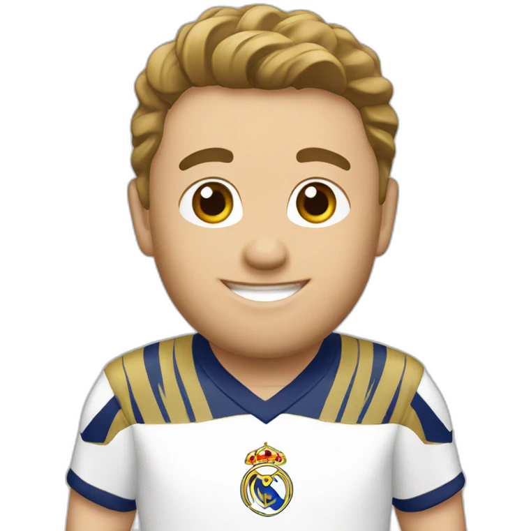 Réal Madrid logo emoji