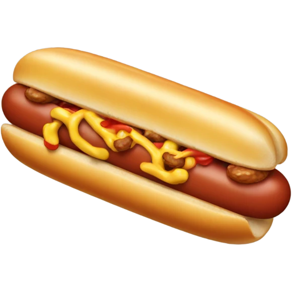 Hotdog skateboarding  emoji