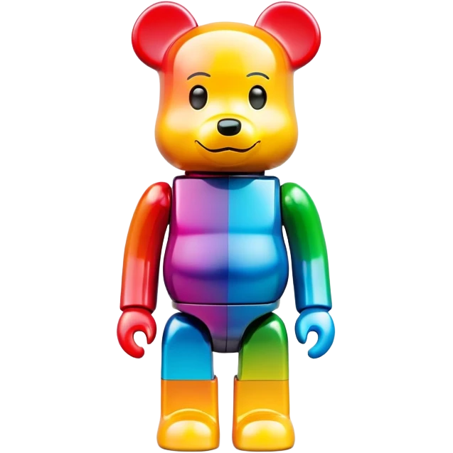 bearbrick collectible toy figure emoji
