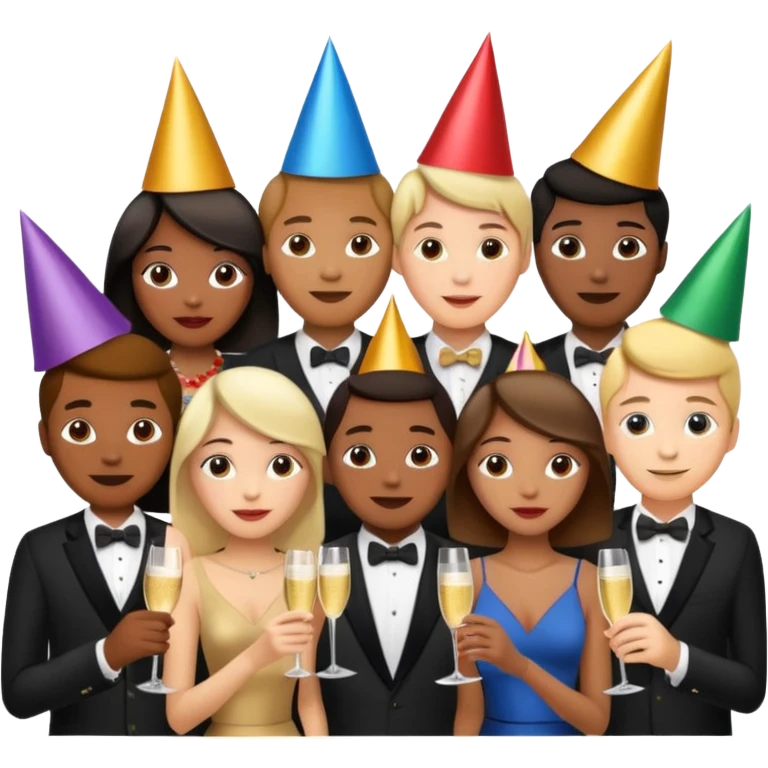 Happy newyears emoji