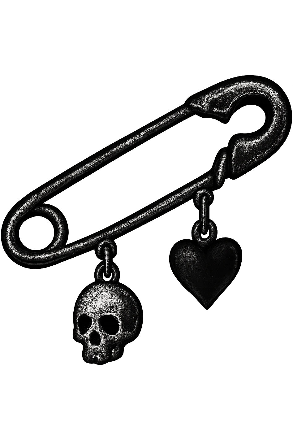emo safety pin, no background emoji