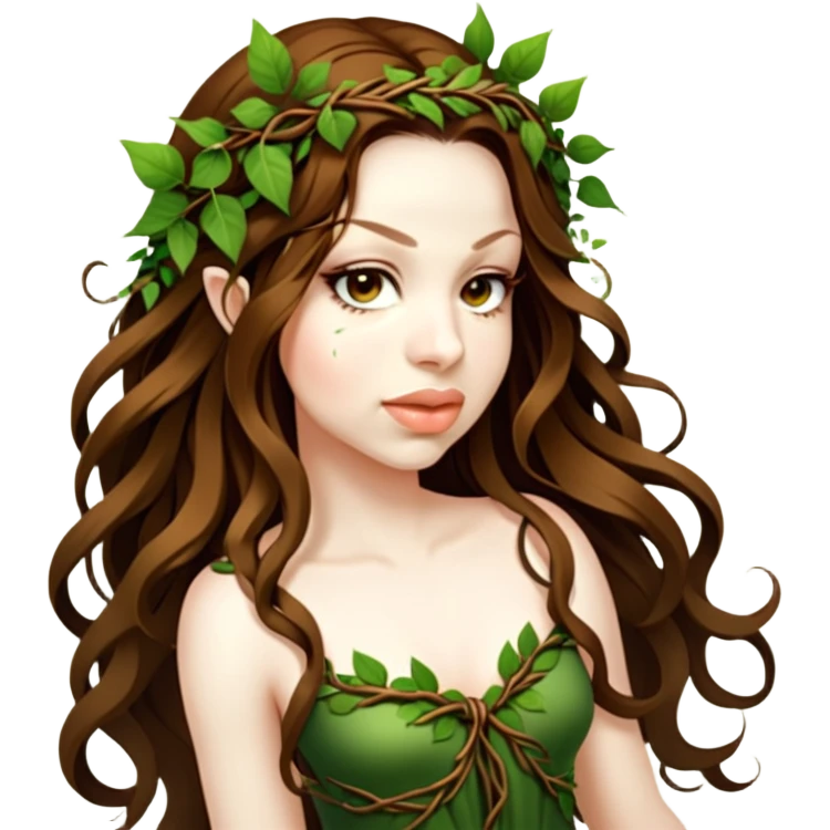 Full body earth fairy emoji