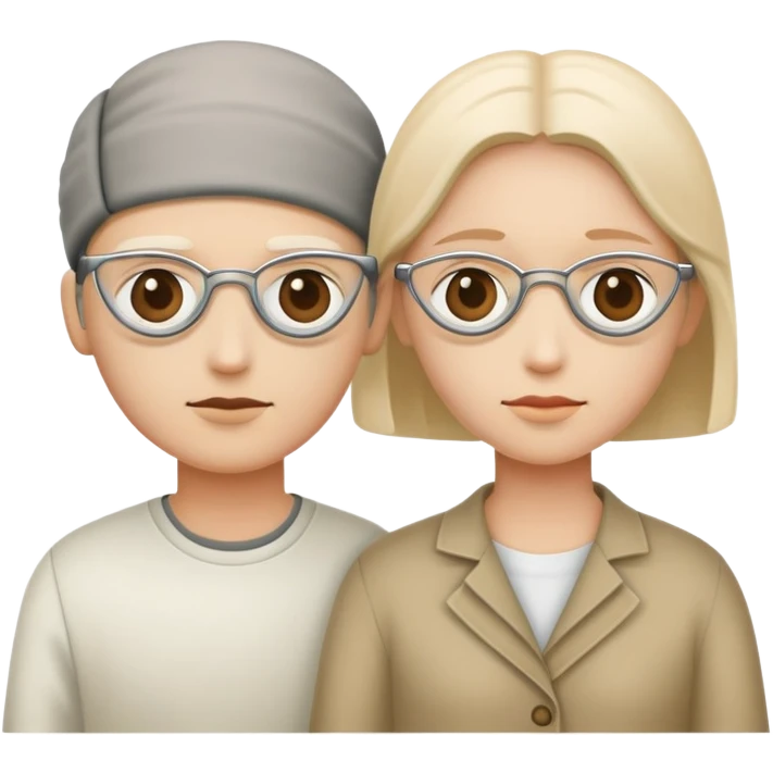 Un aveugle qui guide un aveugle  emoji
