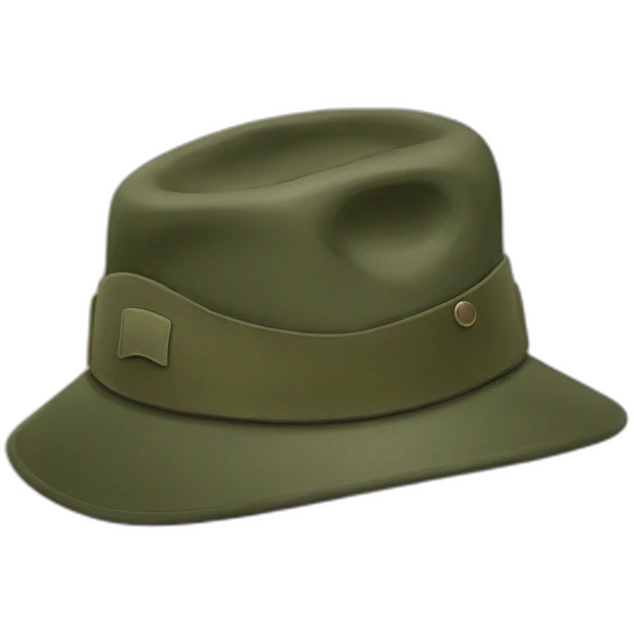 Hat military emoji