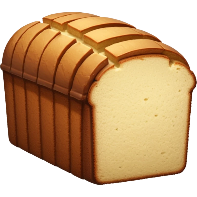 SLICED BROWN POUND CAKE emoji