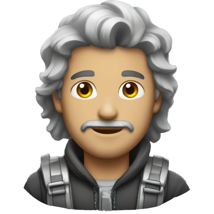 A GUY WITH STEEL ROAD emoji