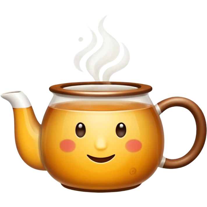 Tea Mug with steaming tea inside emoji