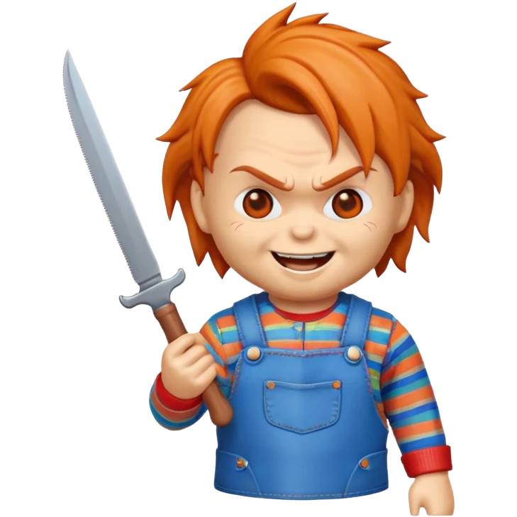 Un emojin de chuky emoji