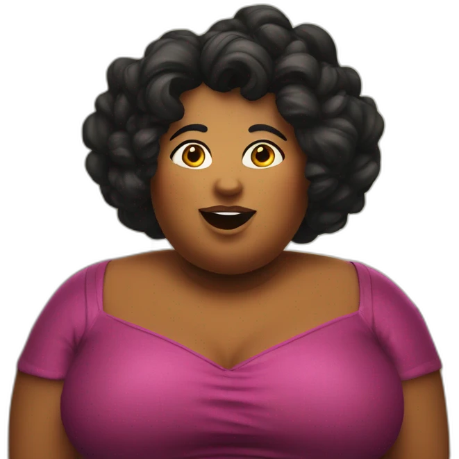 da'vine joy randolph fat woman emoji