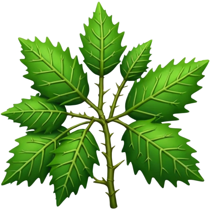 bramble only without face  emoji