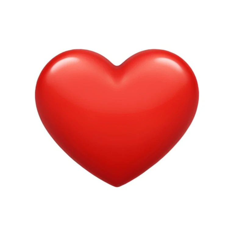 red heart emoji