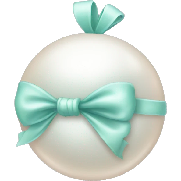 pearl bow emoji