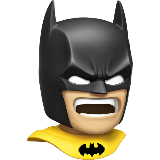 Batman qui boit du coca emoji
