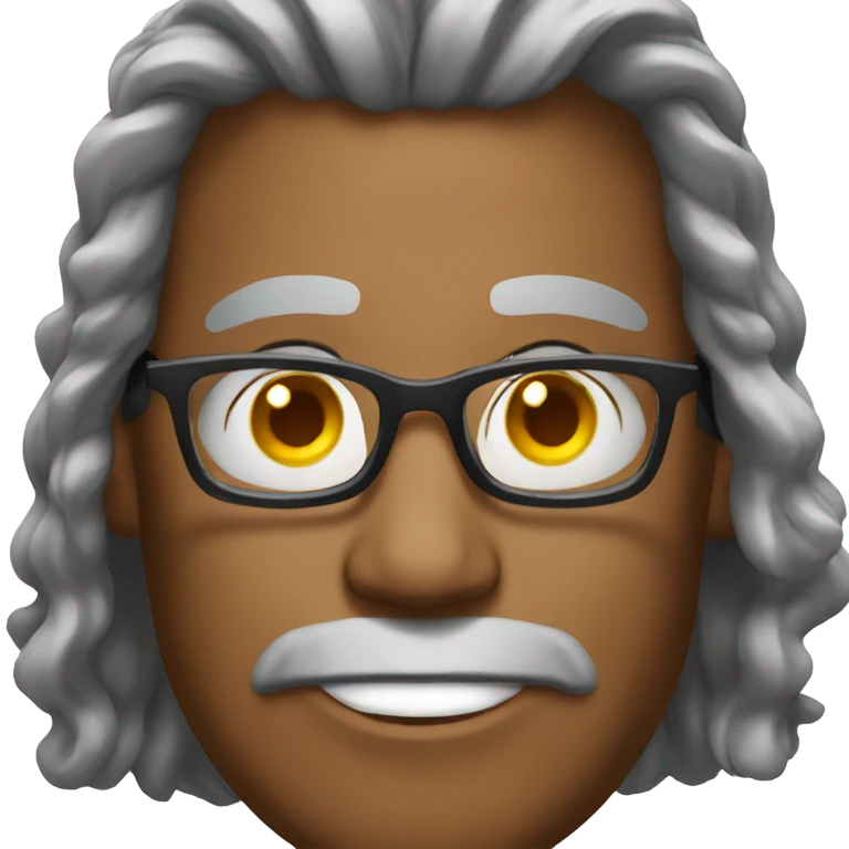 A geeked man emoji