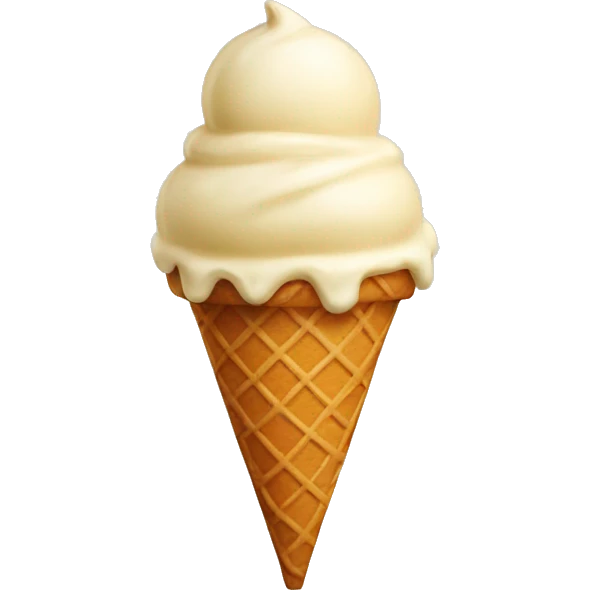 Ice cream emoji