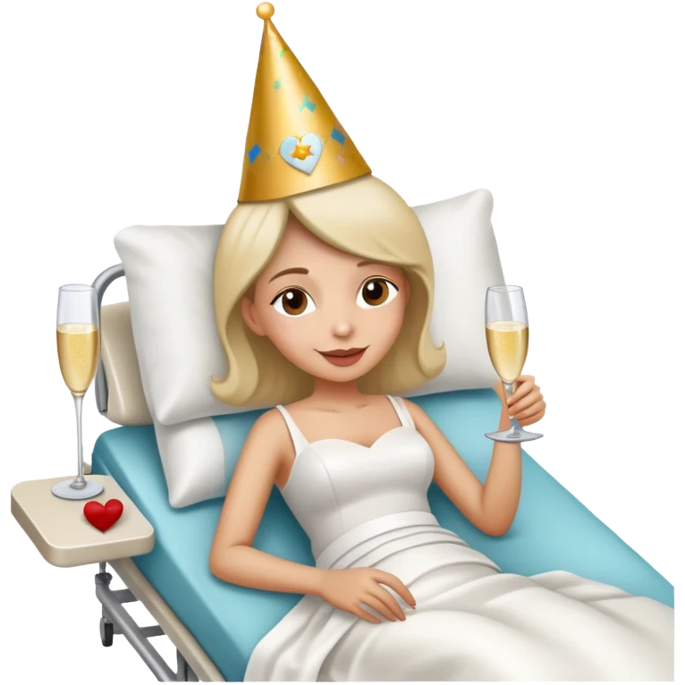 Happy wedding anniversary sick in the hospital  emoji
