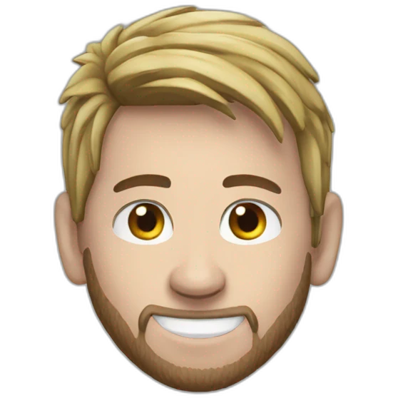 soccer king messi emoji