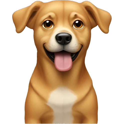 Trump as a dog emoji