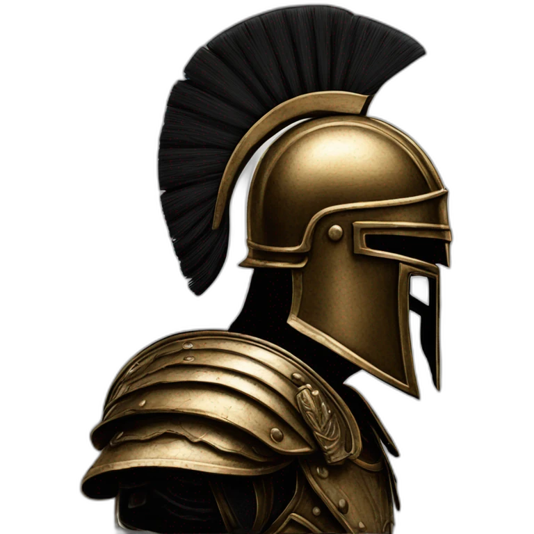 centurion-profile-helmet-scratchboard emoji