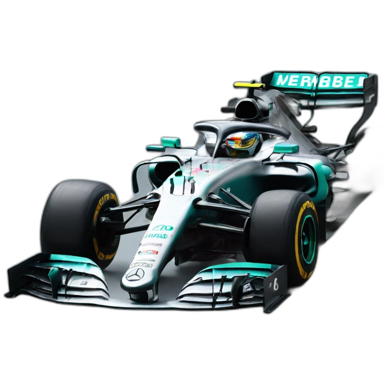 Mercedes formula 1 w11 emoji