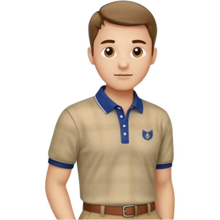 Make me a preppy aesthetic emoji