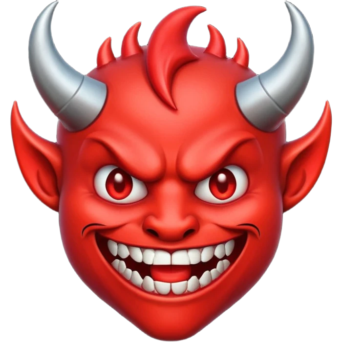 Devil emoji with grillz  emoji