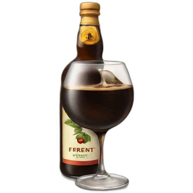 Un fernet emoji