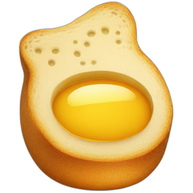Brot mit Honig emoji