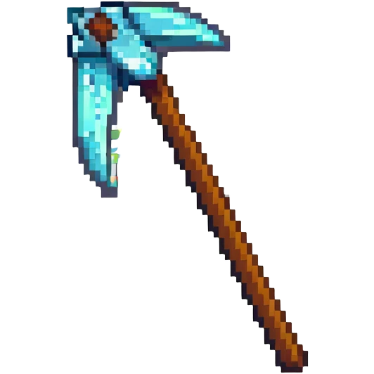 Minecraft pickaxe tool emoji