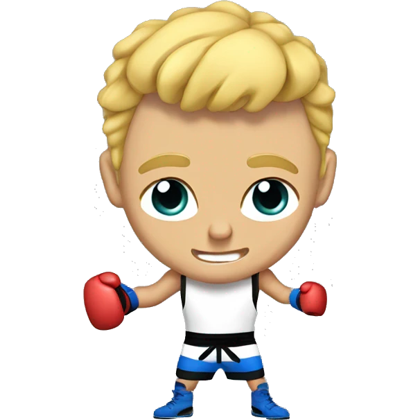 Realistic Jake Paul boxing emoji